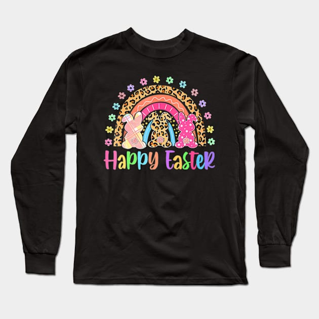 Mama Bunny Easter Day Family Apparel Long Sleeve T-Shirt by ZOLOTEE